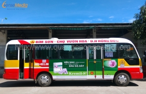 Báo giá quảng cáo xe buýt Thanh Hóa